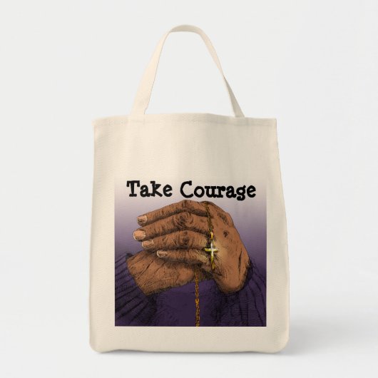 Inspirerend foto tote bag (Voorkant)
