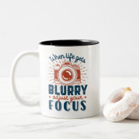 Inspirerend fotografie-citaat past uw focus aan