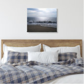 Inspirerend foto's Canvas Art Beach bij zonsopgang (Insitu (Slaapkamer))