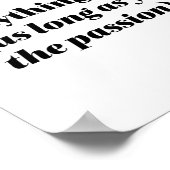 Inspirerend Frans Citaat Tout st Mogelijk Poster (Hoek)