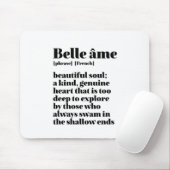 Inspirerend Frans Word Beauful Soul Belle Ame Muismat (Met muis)