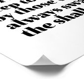 Inspirerend Frans Word Beauful Soul Belle Ame Poster (Hoek)