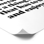 Inspirerend Franse woorden citaat-Pas-de-Vivre Poster (Hoek)