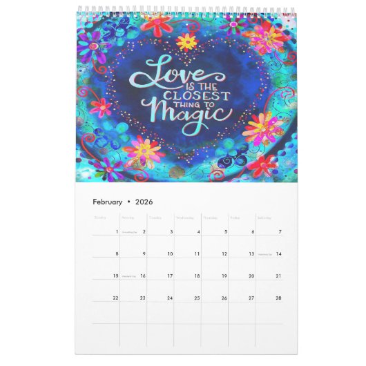 Inspirerend Fun Single Page Inspirivity Kalender (Feb 2026)