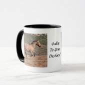 Inspirerend Galloping Horse Coffe Mok (Voorkant links)