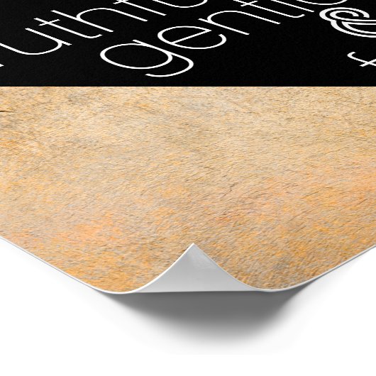 inspirerend Gandhi citeert poster moderne chic (Hoek)