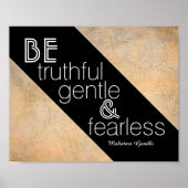 inspirerend Gandhi citeert poster moderne chic (Voorkant)
