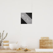 inspirerend Gandhi citeert poster moderne chic gri (Keuken)