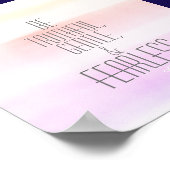 inspirerend Gandhi citeert poster waterverf (Hoek)