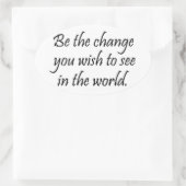 Inspirerend Gandhi offerte stickers bulk korting (Tas)