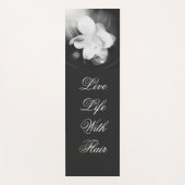 Inspirerend Gardenia Bloemen Yoga Mat (Voorkant)