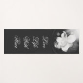 Inspirerend Gardenia Bloemen Yoga Mat (Voorkant (horizontaal))
