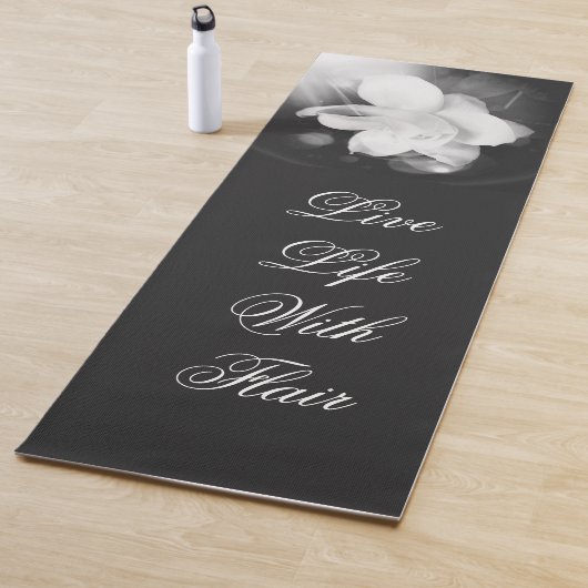 Inspirerend Gardenia Bloemen Yoga Mat (In situ)