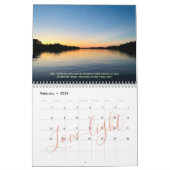 Inspirerend Gebed Quote Landschap Fotokalender Kalender (Feb 2026)
