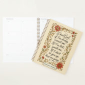 Inspirerend gebedskalligrafie Quote Art Planner (Display)