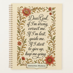 Inspirerend gebedskalligrafie Quote Art Planner