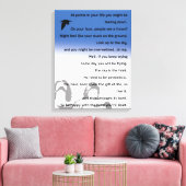 Inspirerend gedicht - Canvas (Insitu (Woonkamer))