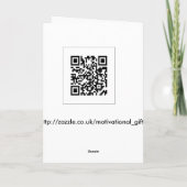 Inspirerend Gedicht Kaart (Achterkant)