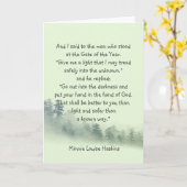 Inspirerend Gedicht Leg je Hand in Gods Kaart (Gele Bloem)