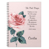 Inspirerend gedicht van hoop en genezing notitieboek (Voorkant)