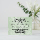 Inspirerend Geef ons deze dag ons dagelijks brood Briefkaart (Staand voorkant)