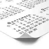 Inspirerend Geit Fotosjabloon 2025 Kalender Poster (Hoek)