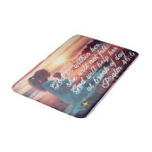 'Inspirerend geloof' Bath Mat (Gekanteld)