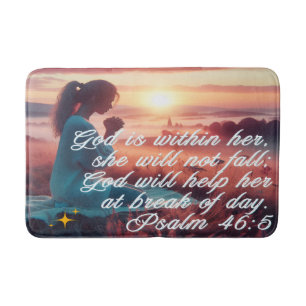 'Inspirerend geloof' Bath Mat