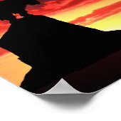 Inspirerend geloof boven angst poster (Hoek)