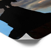 Inspirerend geloof boven angst poster (Hoek)