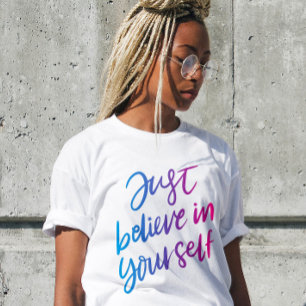 Inspirerend Geloof T-shirt - Versterk uw dag