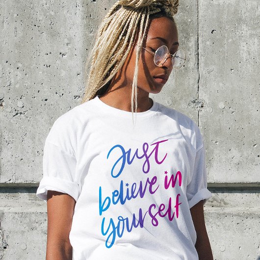 Inspirerend Geloof T-shirt - Versterk uw dag
