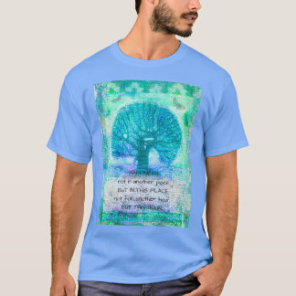Inspirerend geluk citaat Walt Whitman T-shirt