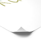 Inspirerend geluk is een keuze foto afdruk (Hoek)