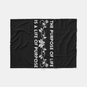 Inspirerend geneesmiddelherstel AA 12 stappen Over Fleece Deken (Voorkant (Horizontaal))