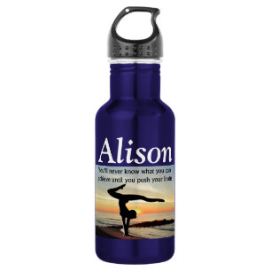 INSPIREREND GEPERSONALISEERDE GYMNAST WATERFLES