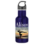INSPIREREND GEPERSONALISEERDE GYMNAST WATERFLES WATERFLES  (Voorkant)