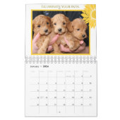 Inspirerend gepersonaliseerde Shine Brightgirl Kalender (Jan 2026)