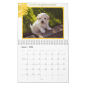 Inspirerend gepersonaliseerde Shine Brightgirl Kalender (Mar 2026)