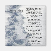 Inspirerend geschenken, verse sporen magneet (Voorkant)