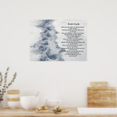 Inspirerend geschenken, verse sporen poster (Keuken)