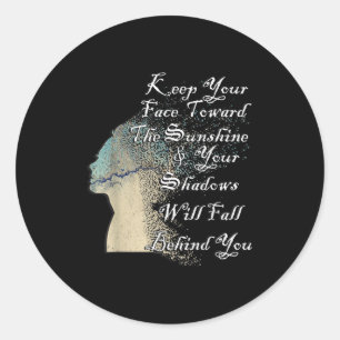 Inspirerend geschenken voor vrouwen Graphic & Ronde Sticker