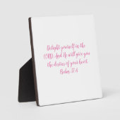 Inspirerend geschriften over geloofstekst fotoplaat (Voorkant)