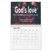 INSPIREREND Geschriften voor het jaar 2020 Kalender (Feb 2027)