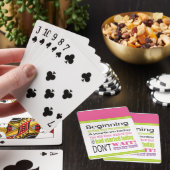 Inspirerend Gezegde kaartdeck starten Pokerkaarten (Insitu)
