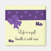 Inspirerend Gezegde Magneet (Voorkant)