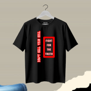 Inspirerend gezegde t-shirt