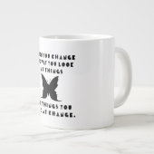 Inspirerend Gezegde verandering perspectief Grote Koffiekop (Voorkant rechts)