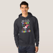 Inspirerend Gezegde waarom geschikt voor autisme Hoodie (Voorkant volledig)