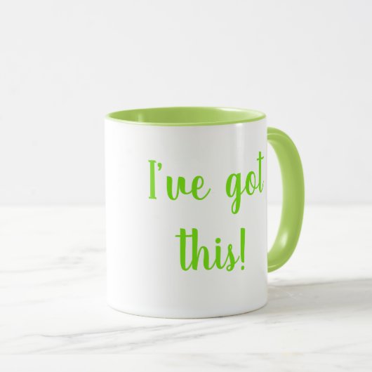 Inspirerend Gezegden Ik heb deze Mok (Voorkant rechts)